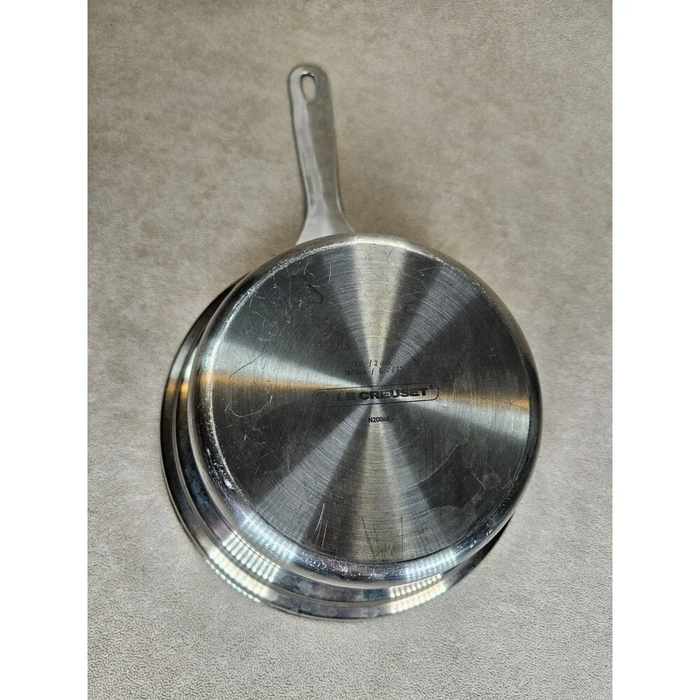 Le Creuset Stainless Steel Double Boiler Insert 2 1/5 Qt 2L 6.25/7 Inches N20040